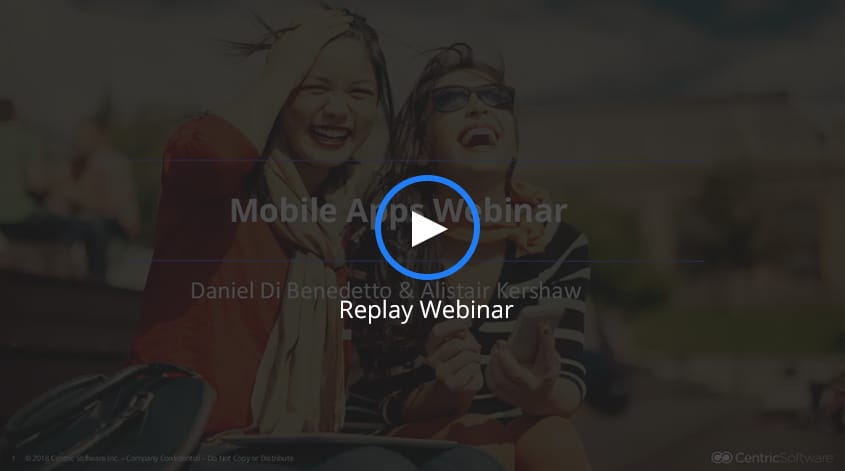Mobile Applications: Centric PLM Demo Series | Centric Software