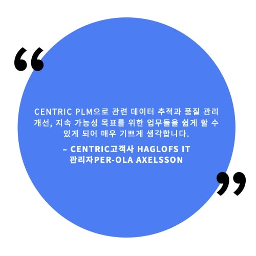 Blog quote Haglofs Korean