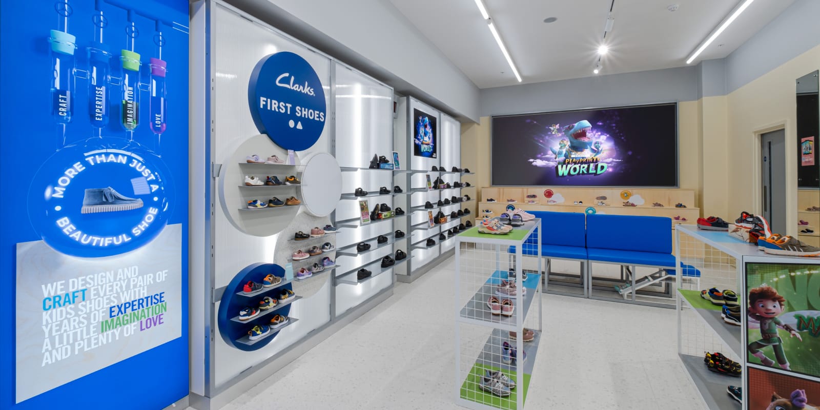 Clarks fashion shoes franchise